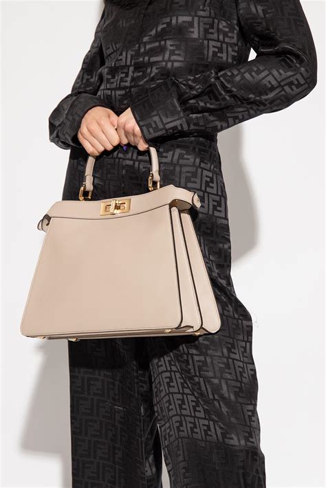 fendi small peekaboo|fendi peekaboo medium size.